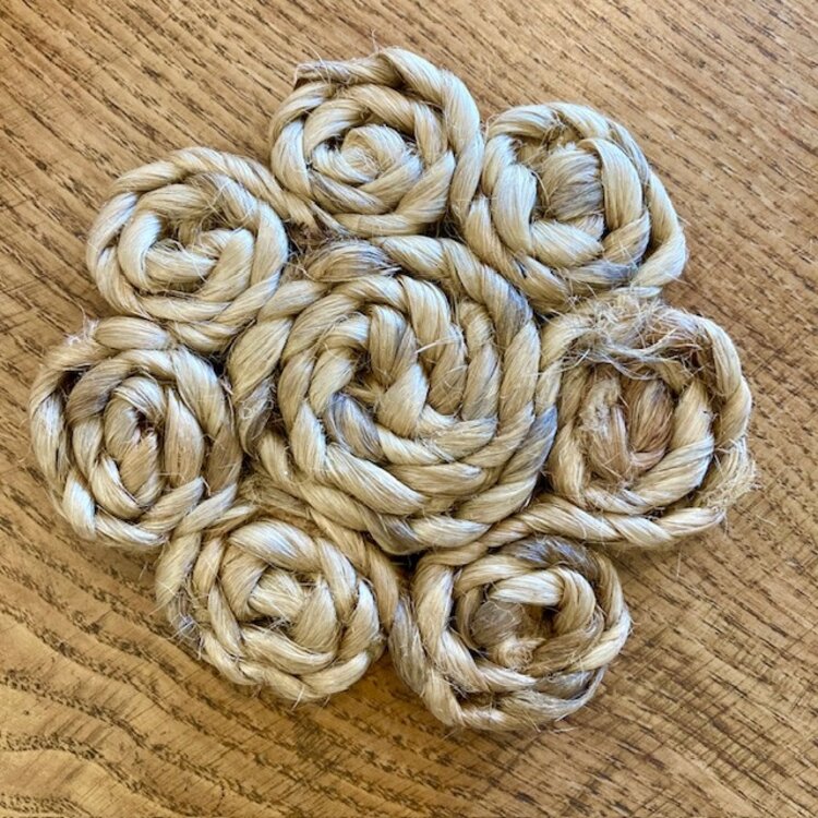 Garden Trading 'Enslow' Jute Coasters- Set Of 4