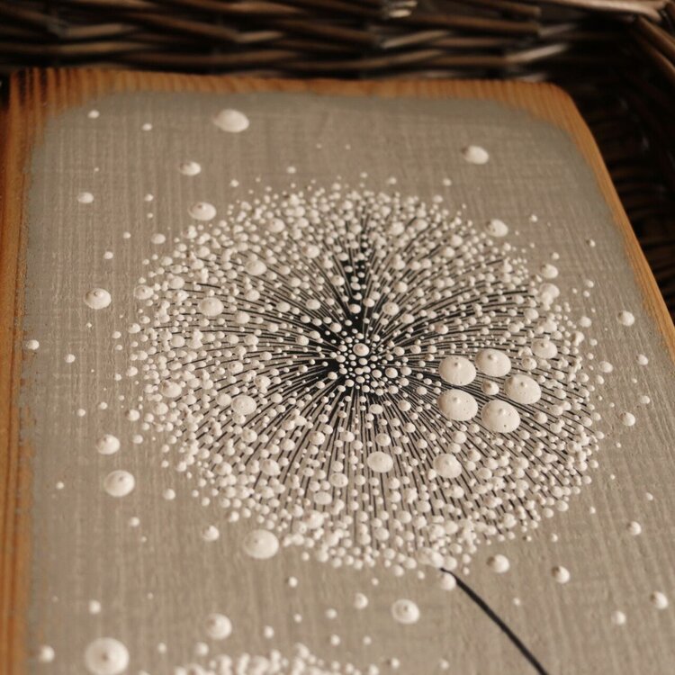 Emma Jane Medium Grey Painted Rustic Wood - M285