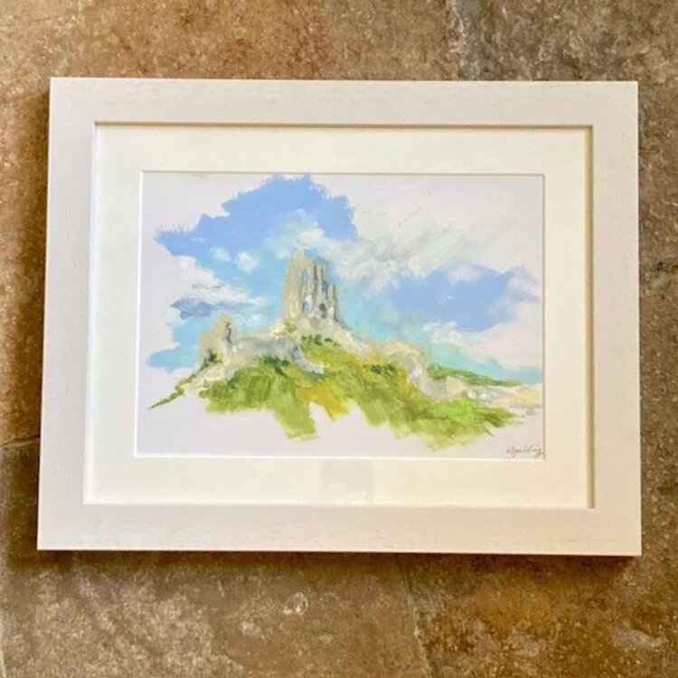 Eleanor Spalding 'Corfe Sketch' Framed Original