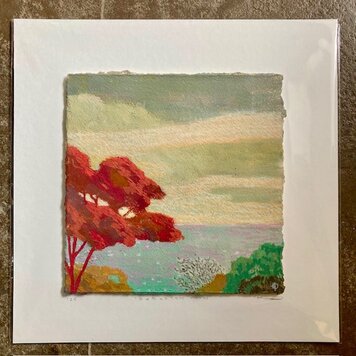 Kim Day 'Durlston Glow' Mounted Original