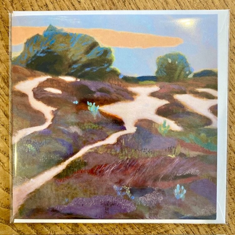 Kim Day 'Dunes II' Studland Art Card