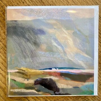 Kim Day 'Dunes I' Studland/Isle of Wight Art Card