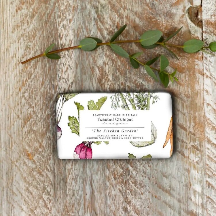 Toasted Crumpet ‘The Kitchen Garden’ Exfoliating Soap