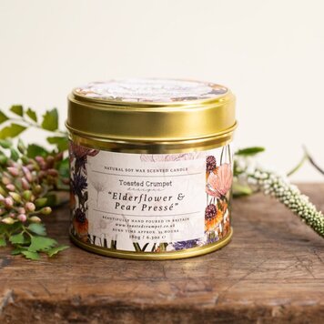 Toasted Crumpet Elderflower & Pear Presse Scented Candle