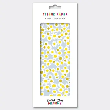 Rachel Ellen Designs Ditsy Daisies Tissue Paper