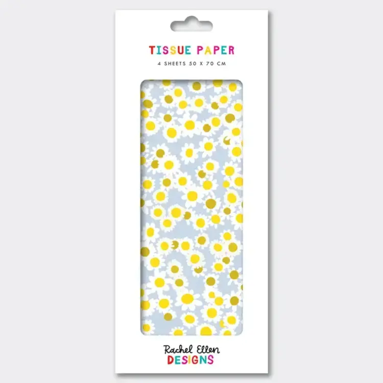 Rachel Ellen Designs Ditsy Daisies Tissue Paper