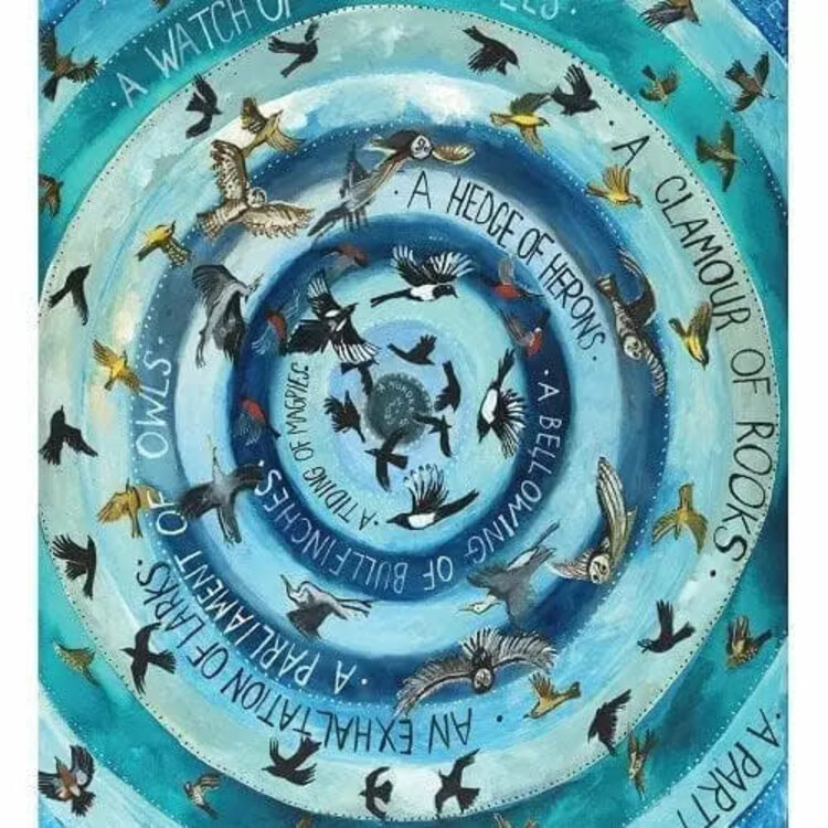 Driftwood Designs 'Exaltation Of Larks'  Card