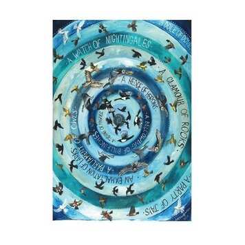 Driftwood Designs 'Exaltation Of Larks'  Card