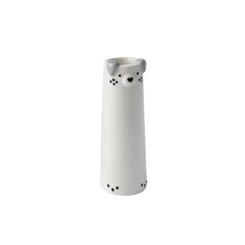 CGB Giftware Dog Ceramic Bud Vase