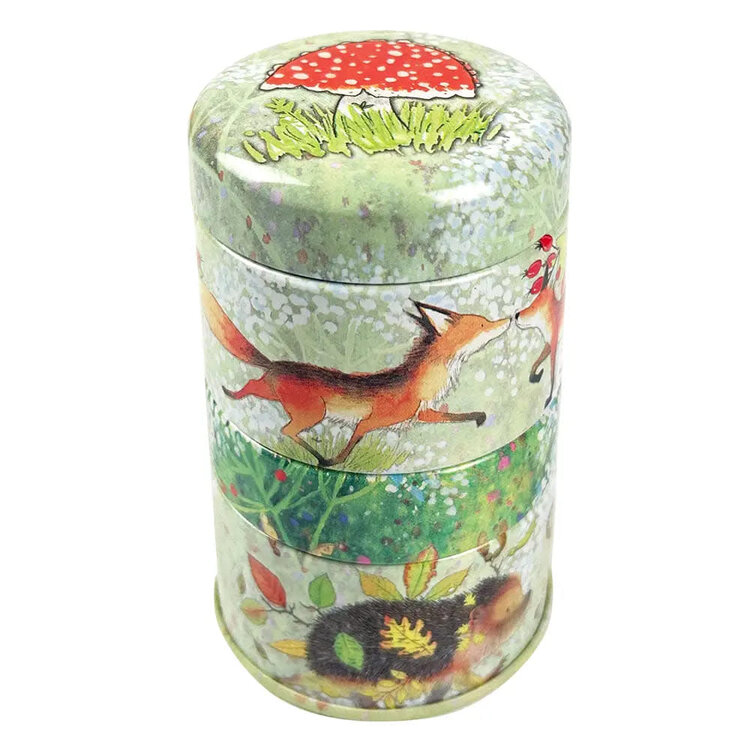 Emma Ball Mini Wildlife Stacking Tins