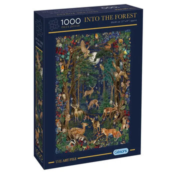Gibsons Games 'Into The Forest' 1000 Piece Jigsaw Puzzle