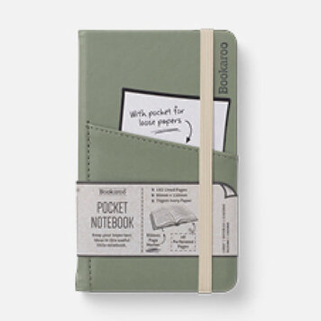 If Bookaroo A6 Journal- Fern Green