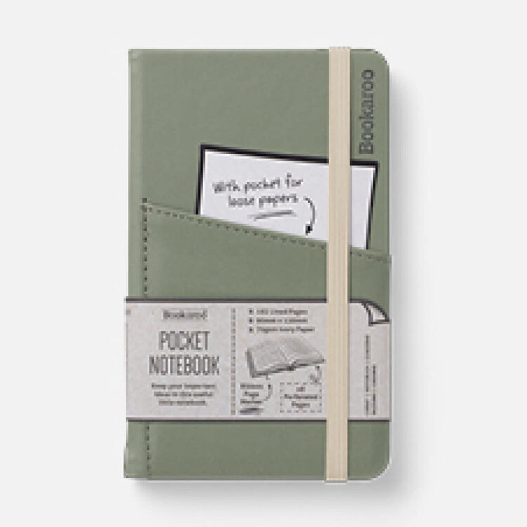 If Bookaroo A6 Journal- Fern Green