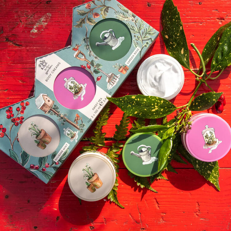Heathcote & Ivory In The Garden- Body Cream Set