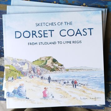 Lisa Layton Sketches of the Dorset Coast Paperback Book