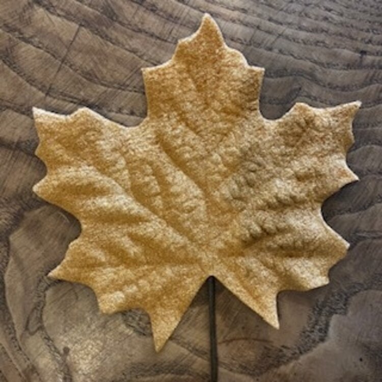 Heaven Sends Velvet Leaf Decorations