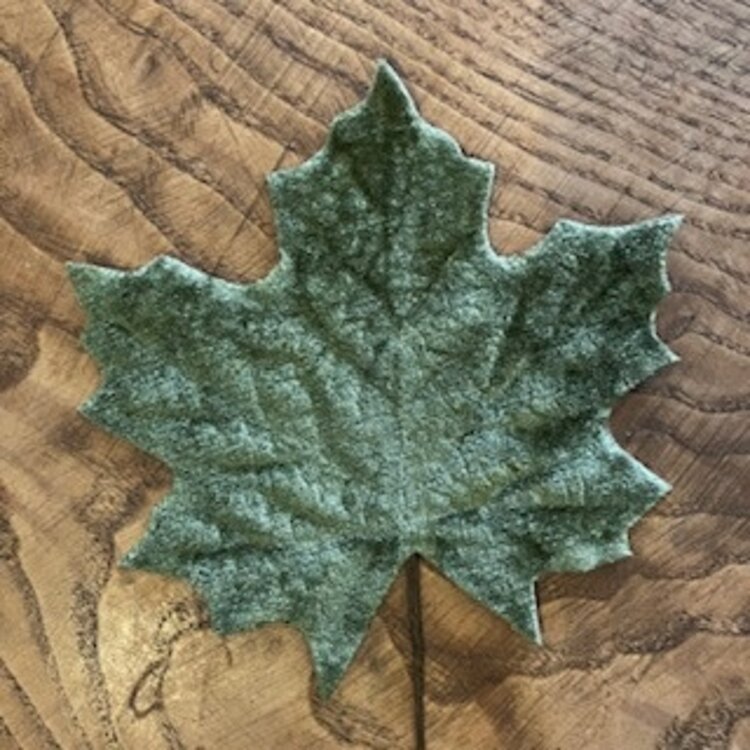 Heaven Sends Velvet Leaf Decorations
