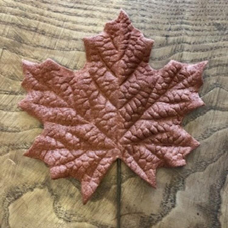 Heaven Sends Velvet Leaf Decorations