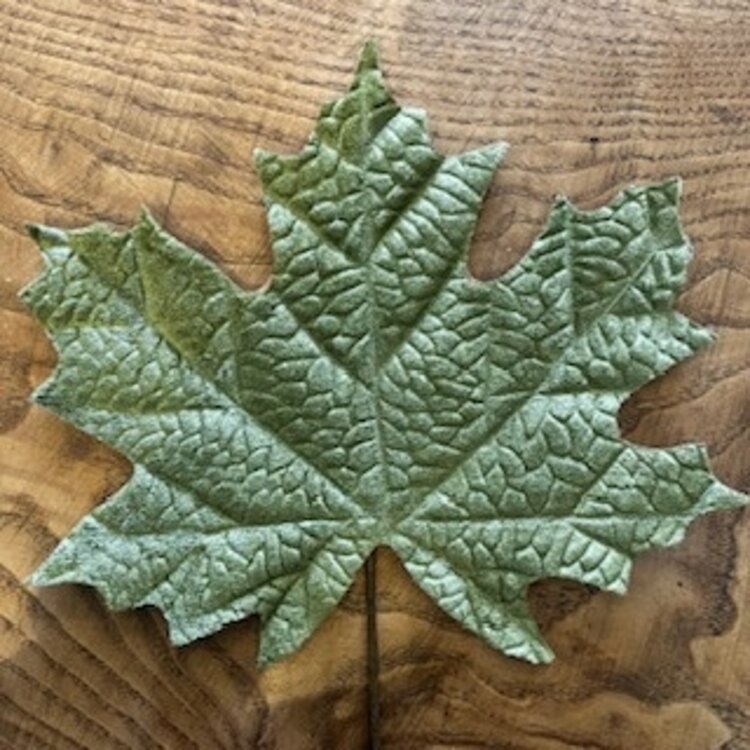 Heaven Sends Velvet Leaf Decorations