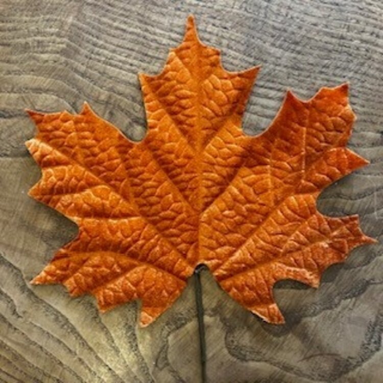 Heaven Sends Velvet Leaf Decorations