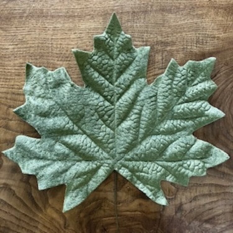 Heaven Sends Velvet Leaf Decorations