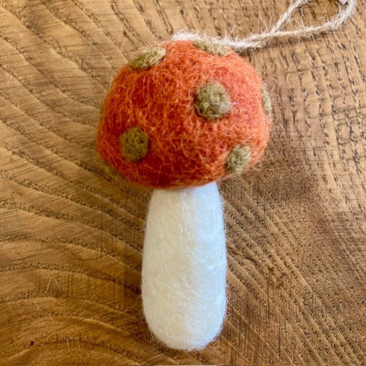 Felt So Good Handmade Felt Foraged Mushrooms-