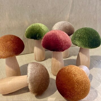 Heaven Sends Small Velvet Toadstool