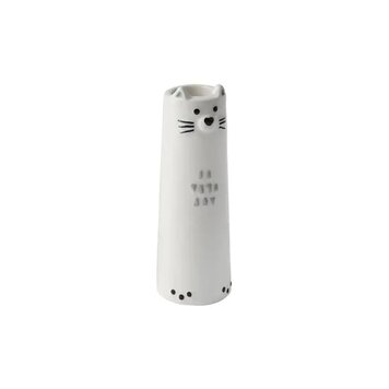 Send With Love Cat Ceramic Bud Vase