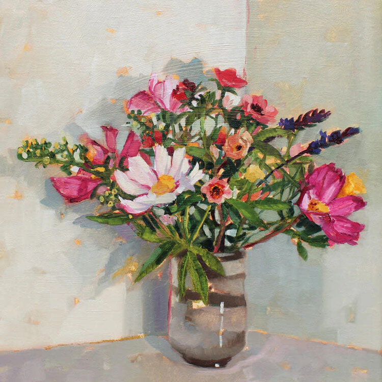 Dry Red Press 'Kettle's Yard Flowers' Art Card