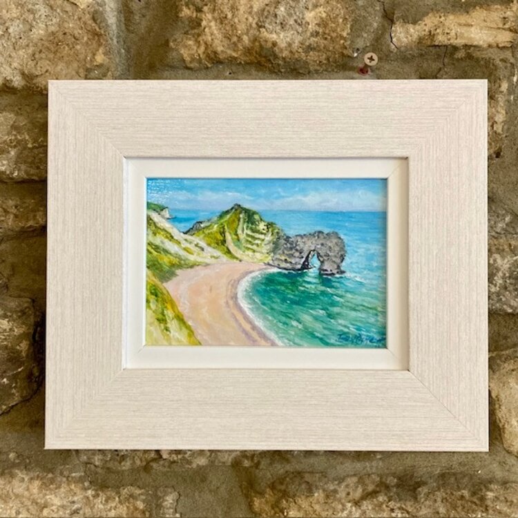 John Dimech ‘Durdle Door II’ Framed Original Acrylic Artwork