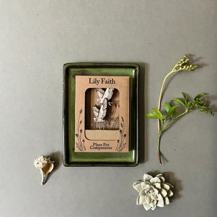 Lily Faith Plant Pot Companion- Barn Owl