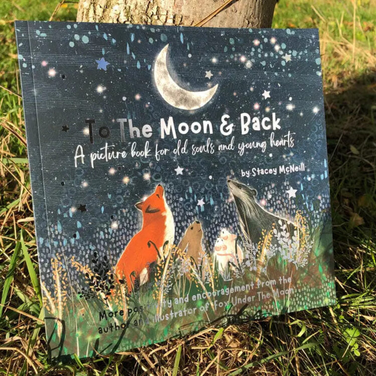 Fox Under The Moon 'To The Moon & Back' Book