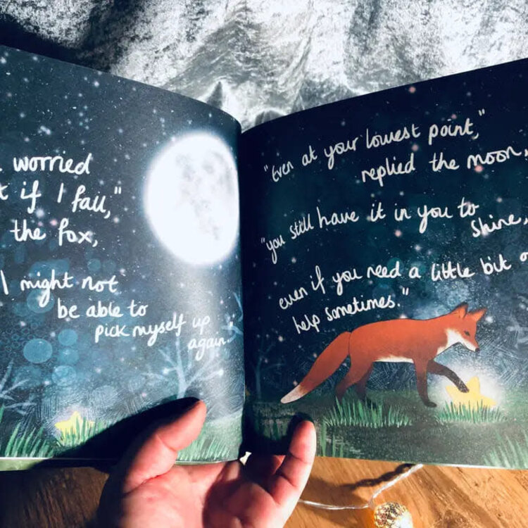 Fox Under The Moon 'To The Moon & Back' Book