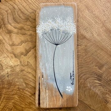 Emma Jane Small Grey Painted Rustic Wood - S253