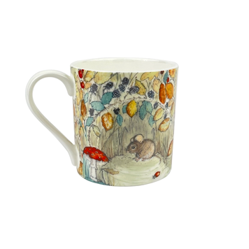 Heaven Scent Harvest Mouse Illustrated Bone China Mug