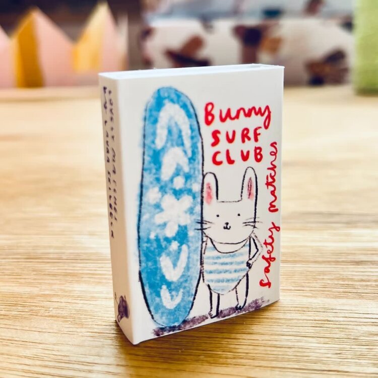 Laura Skilbeck Bunny Surf Club Mini Matchbox