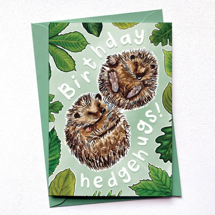 Alexia Claire 'Birthday Hedgehugs' Card