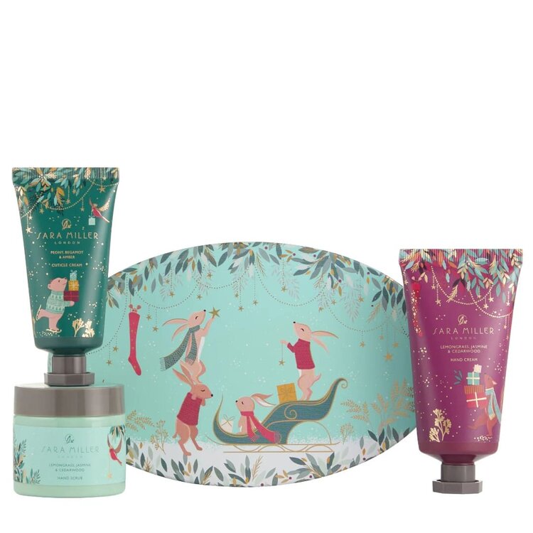 Sara Miller Woodland Tales Hand Care Tin