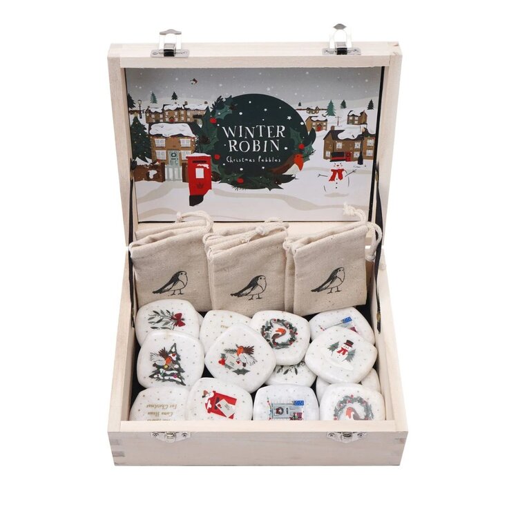 CGB Giftware Christmas Sentiment Pebble