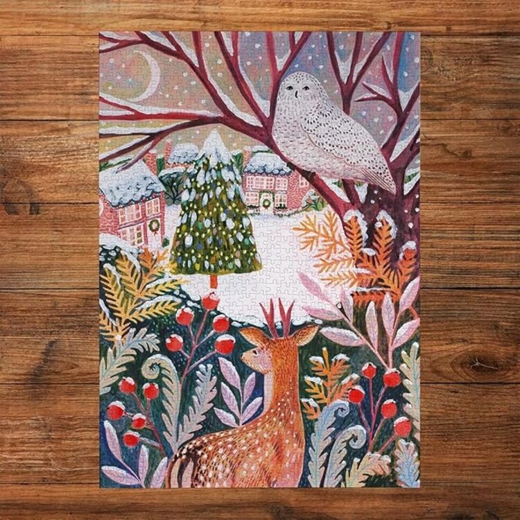 Gibsons Games 'Frosty Fauna' Set of 3 Christmas Jigsaws