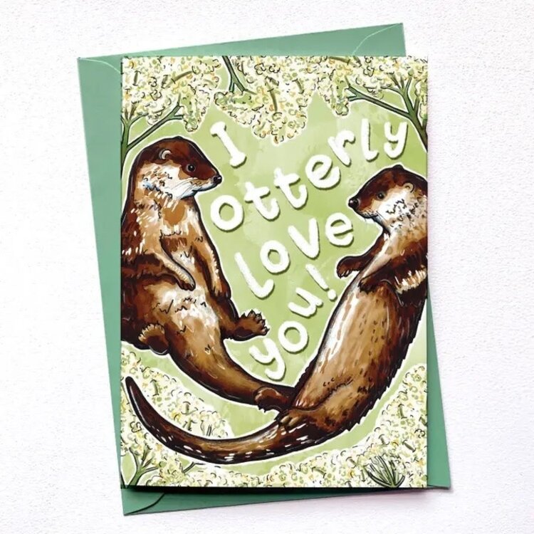 Alexia Claire 'I Otterly Love You' Card