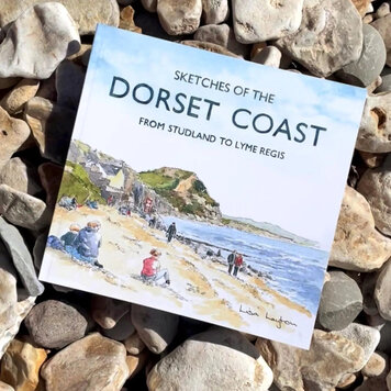 Lisa Layton Sketches of the Dorset Coast Paperback Book