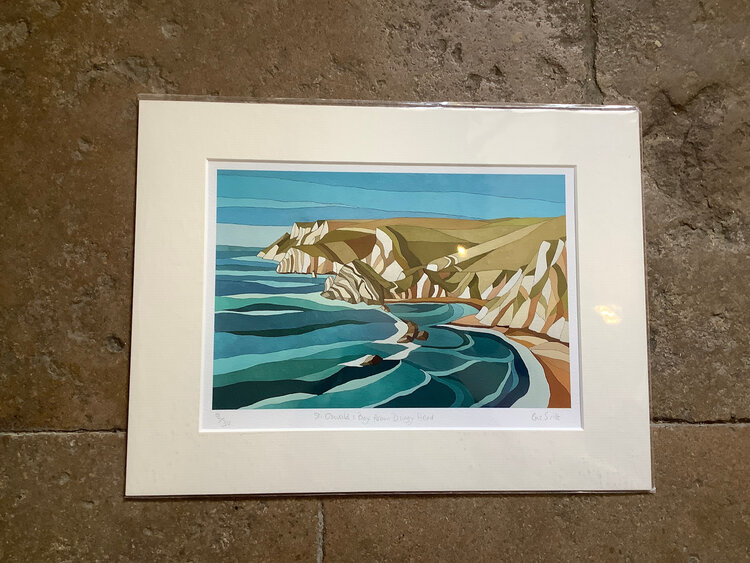 Caz Scott 'St. Oswald's Bay' Limited Edition Print