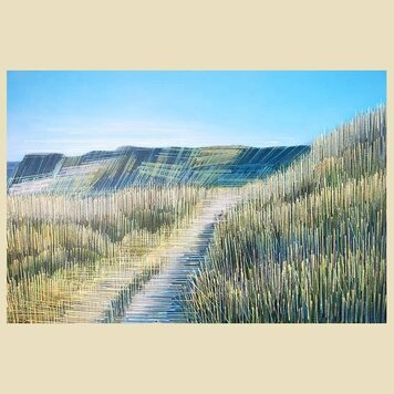 Marc Todd ‘Burton Bradstock Cliff Path’ Original