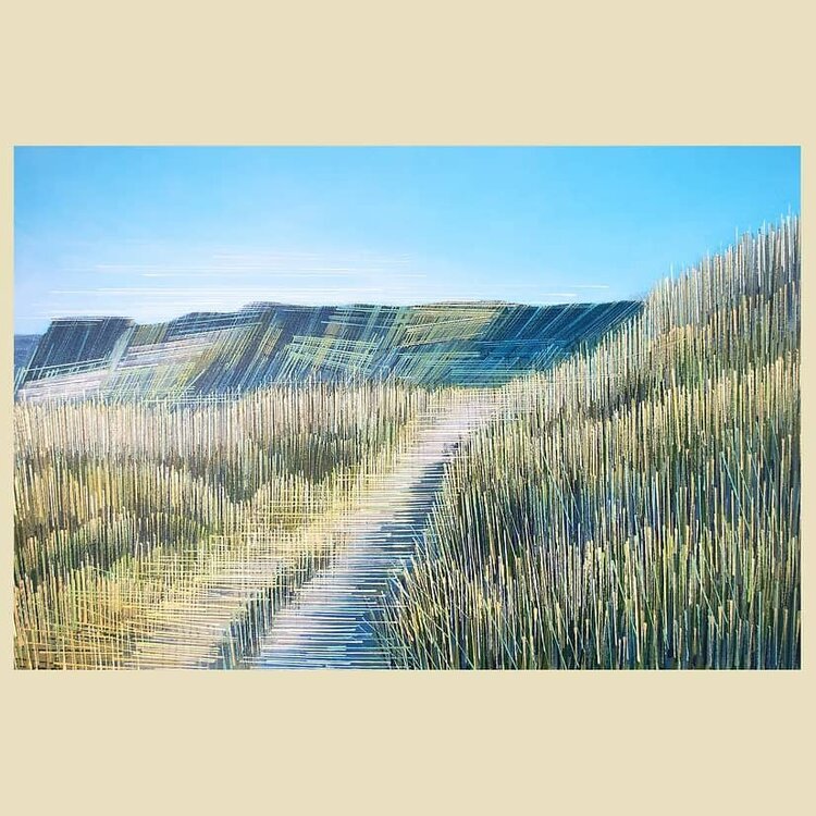 Marc Todd ‘Burton Bradstock Cliff Path’ Original