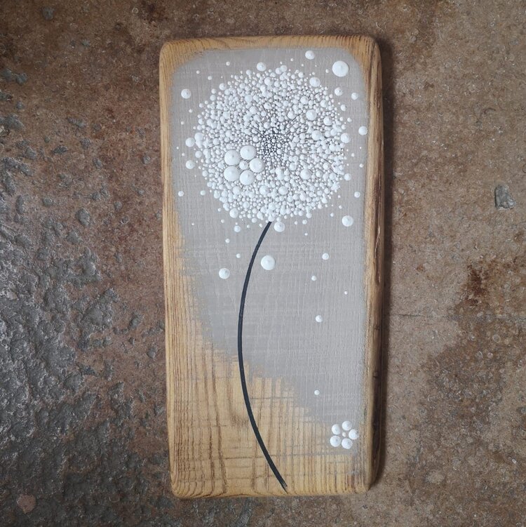 Emma Jane Small Grey Painted Rustic Wood - S310