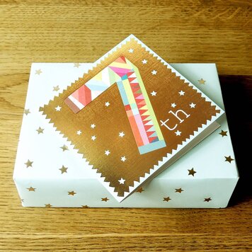 Kali Stileman Gold Foil Birthday or Anniversary Card - Various