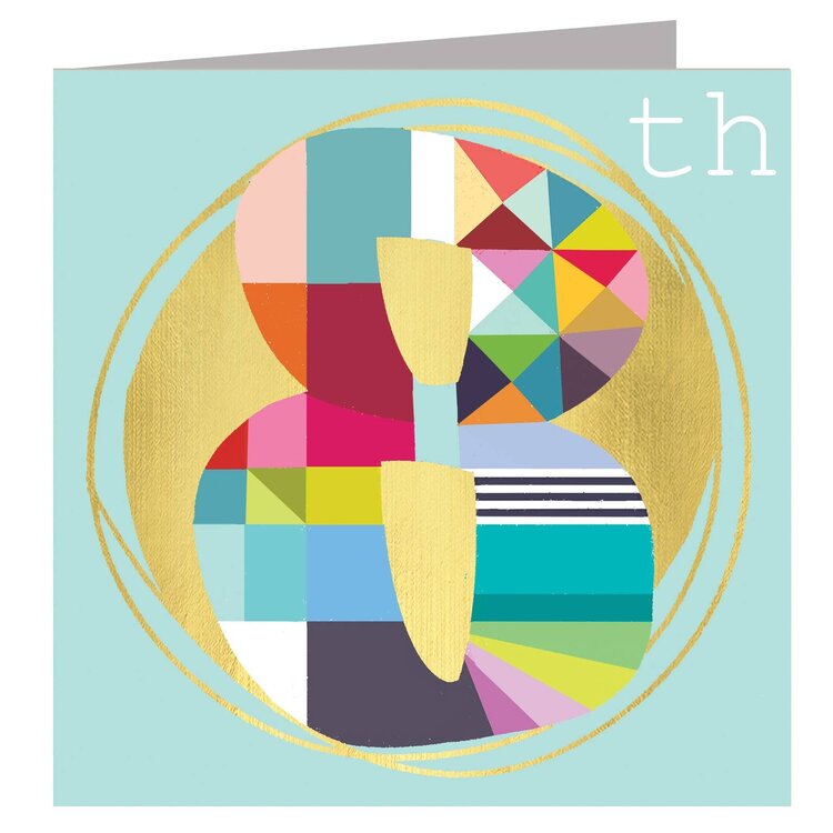Kali Stileman Gold Foil Birthday or Anniversary Card - Various