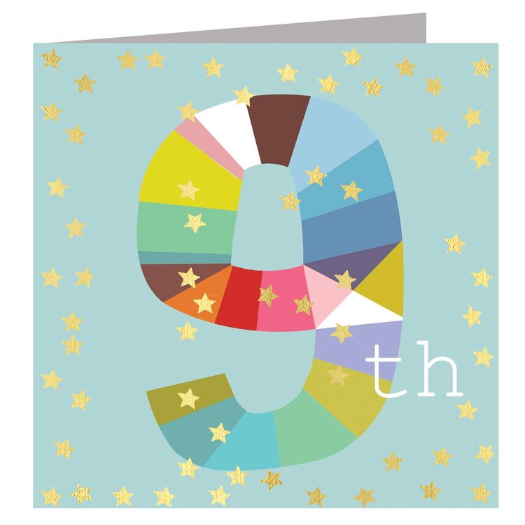 Kali Stileman Gold Foil Birthday or Anniversary Card - Various