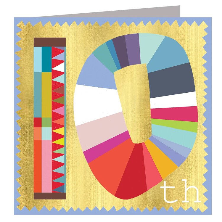 Kali Stileman Gold Foil Birthday or Anniversary Card - Various